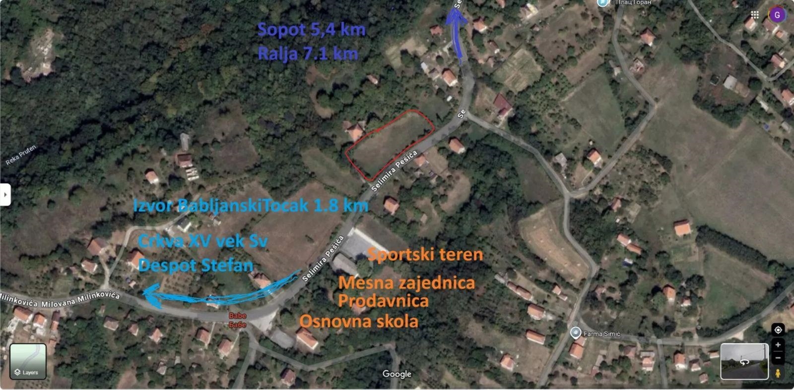 Plac 23ari u gradjevinskoj zoni,1/1,cist,ravan