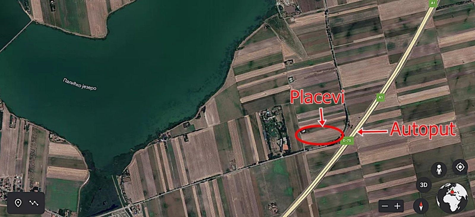 Prodajem placeve na Palicu