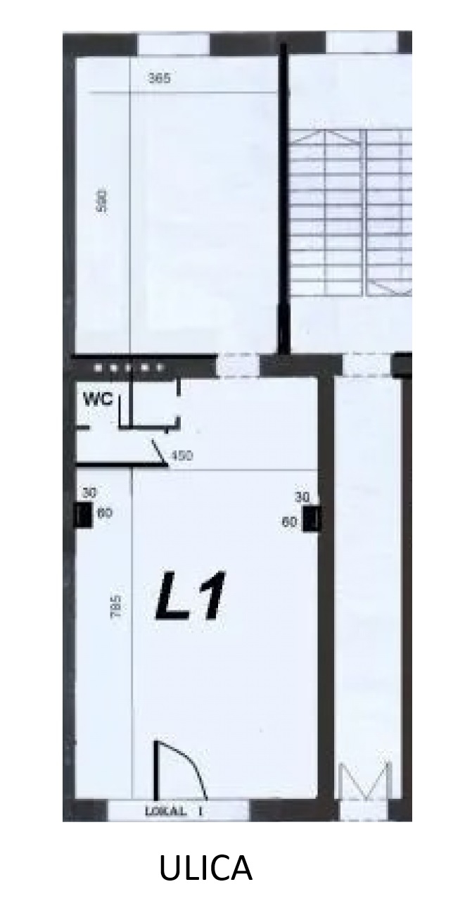  Lokal u centru pogodan za Frizerski salon