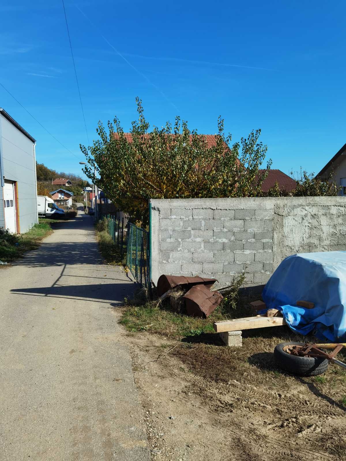 Slanci,Beograd,Palilula,plac 5 ari , gradjevinsko 