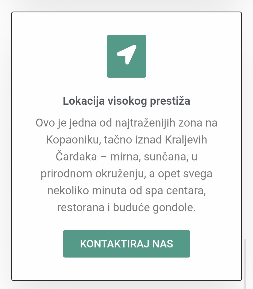 Prodajem plac na Kopaoniku