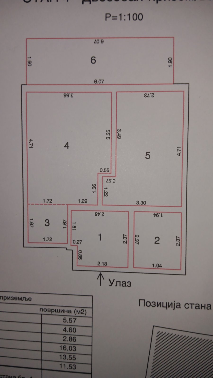 Prodajem dvosoban stan na Mirijevu