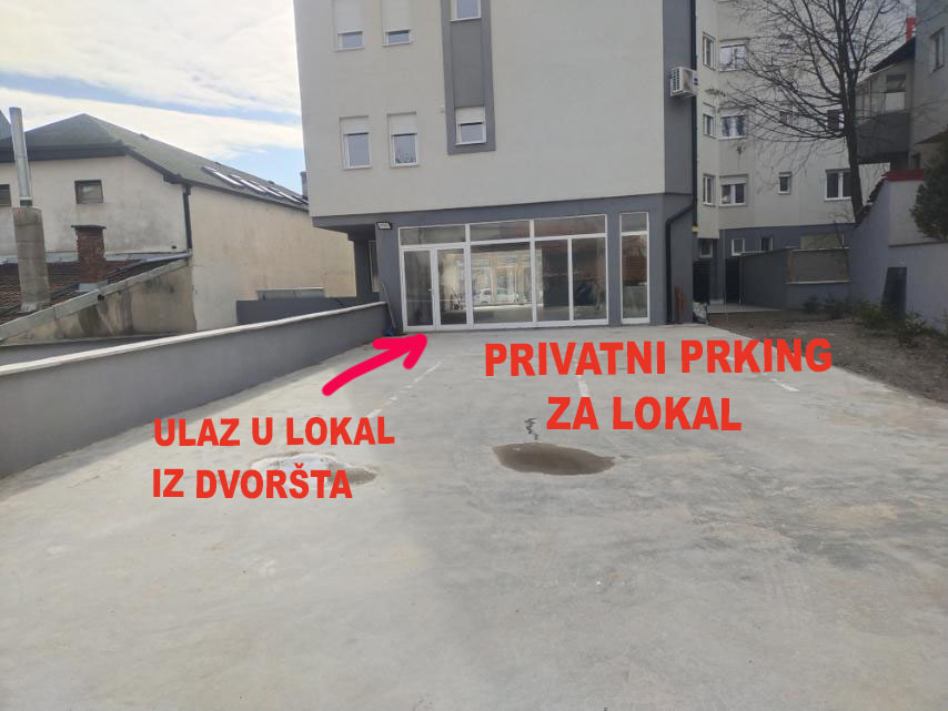 Izdaje se lokal od 180m2 u Vranju