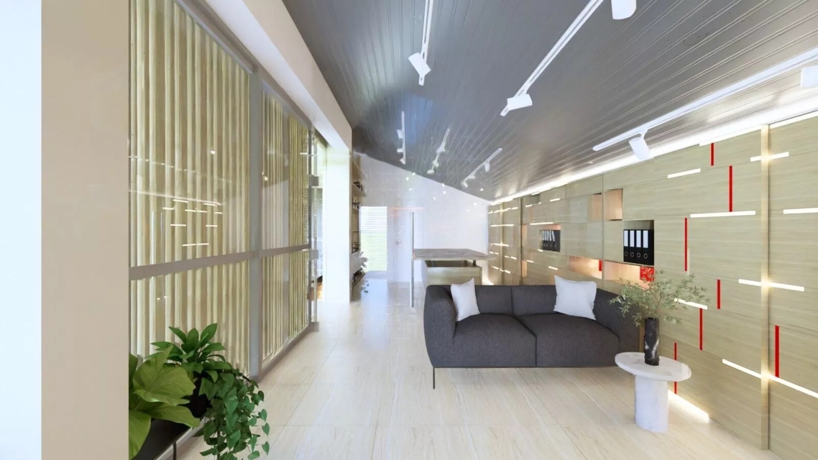 Prizemlje i galerija hale