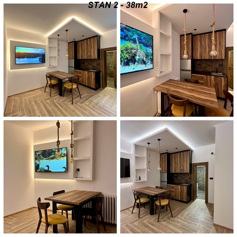 Izdajem dva dvosoban stana Vojvode Stepe