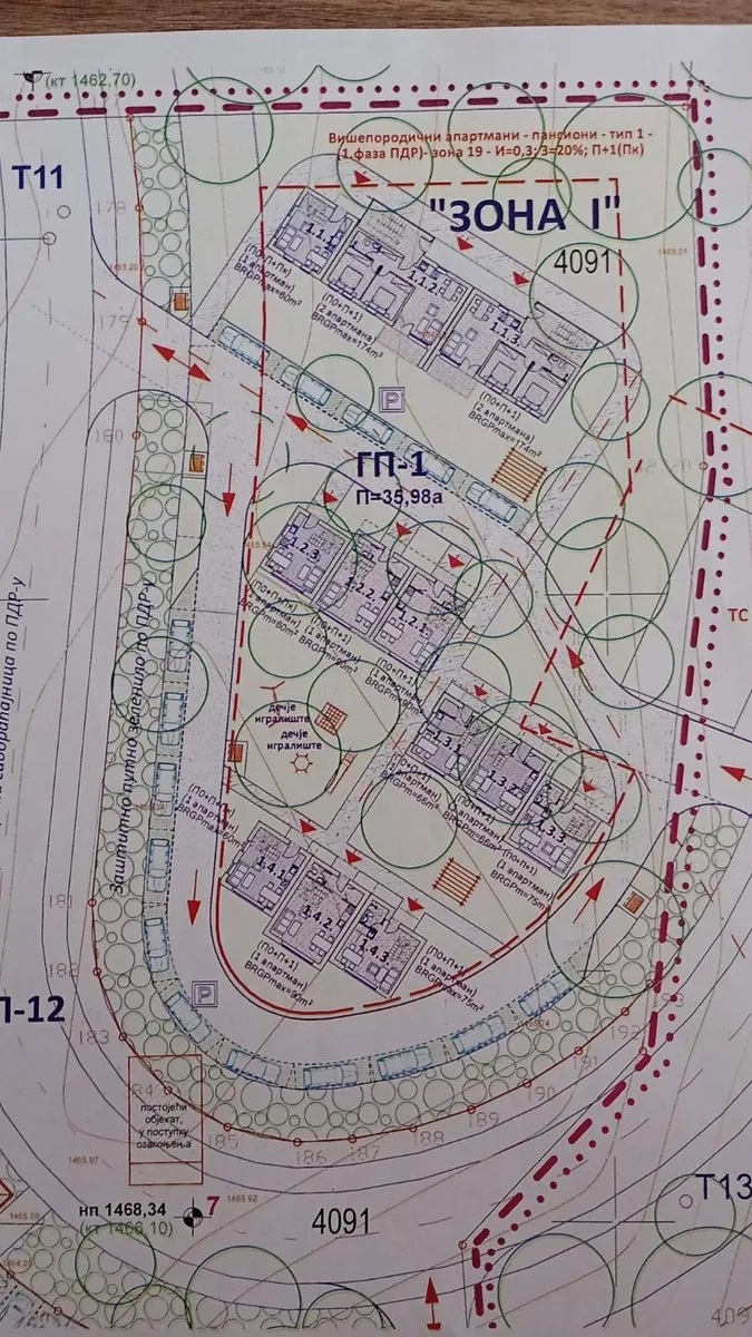Dva placa 2.5 i 6 ari Knjaževac-Ćuštica