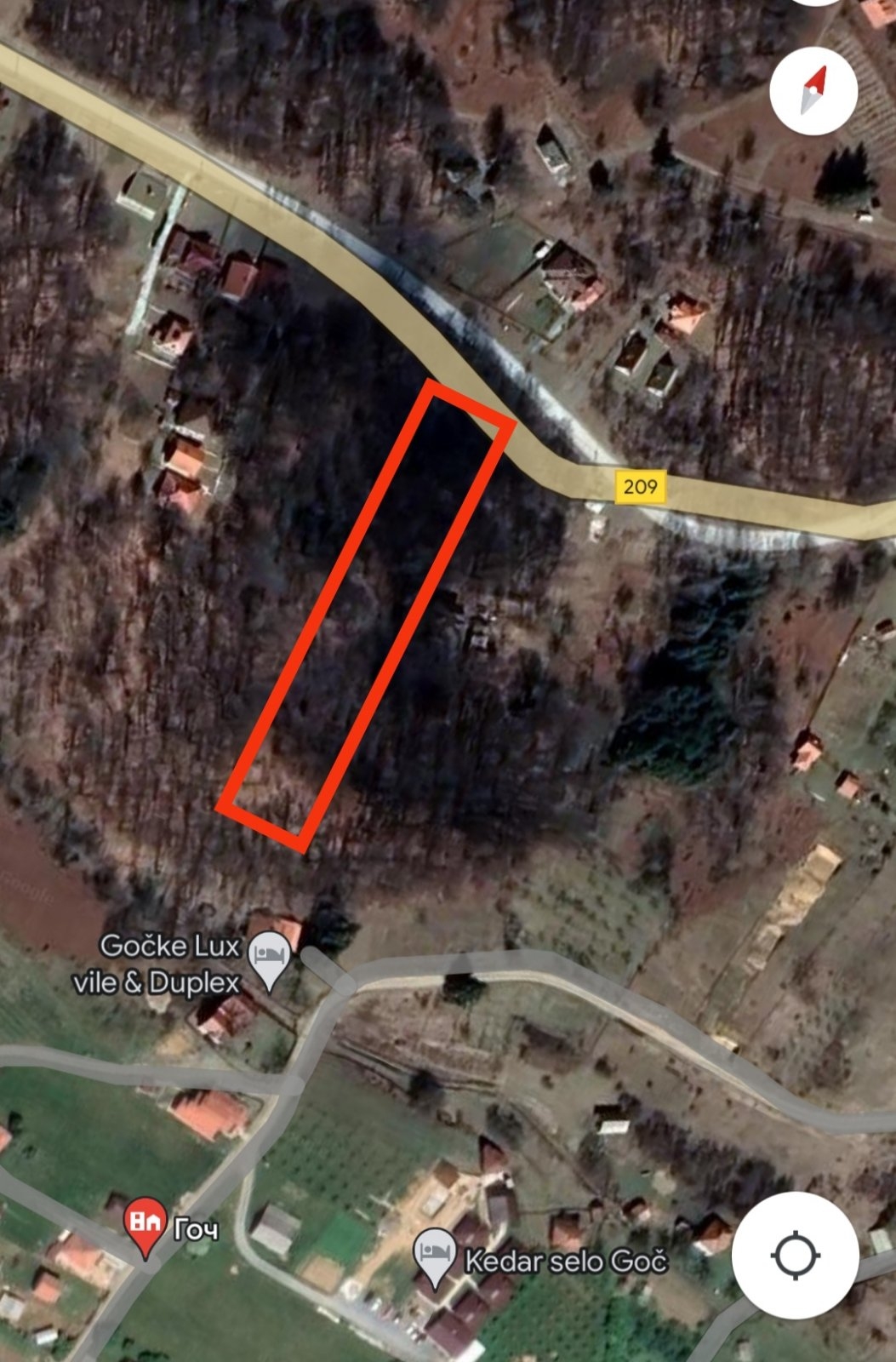 Prodajem plac na planini Goč